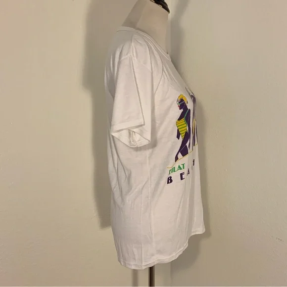 NWOT Eillat Beach Life T-Shirt Top- Size Large - Picture 5 of 7